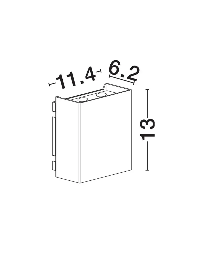 Záhradné svietidlo NOVA LUCE 9971475 LED 12W 1327lm 3000K 230V IP65